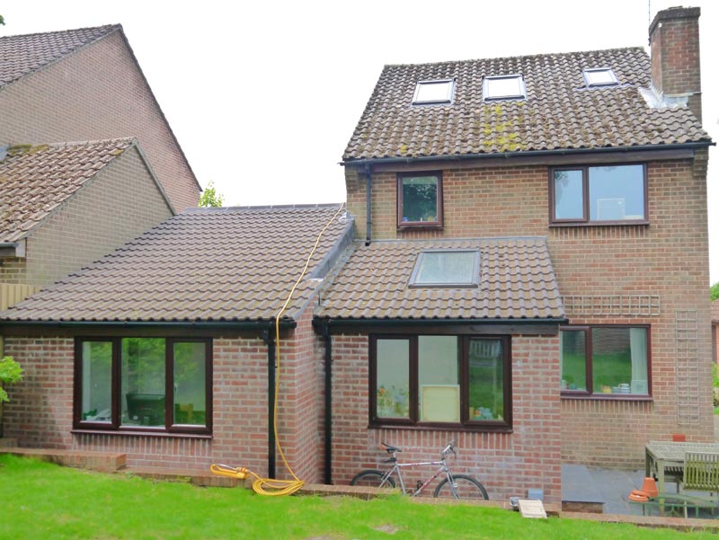 Extensive renovations including single storey extension and loft conversion