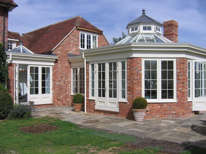 Fabulous extension with feature glass roof